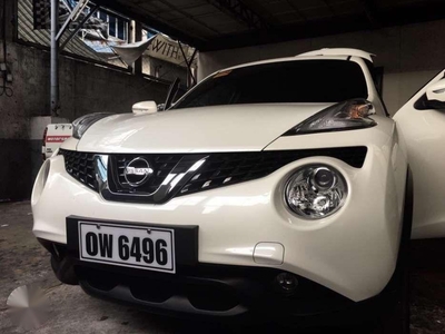 Nissan Juke Pearl White 2016 for sale