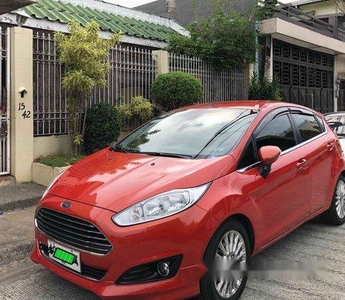 Orange Ford Fiesta 2014 Automatic for sale