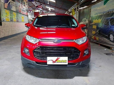 Red Ford Ecosport 2016 at 30000 km for sale