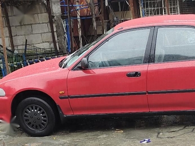 Red Honda Civic 1995 for sale in Paranaque