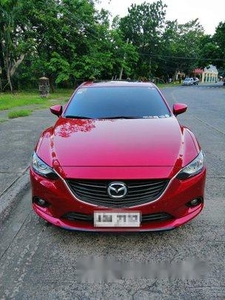 Red Mazda 6 2014 for sale in Parañaque