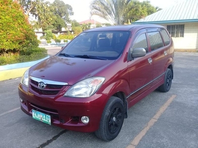 Red Toyota Avanza 2008 for sale in Manual
