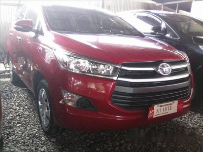 Red Toyota Innova 2017 at 1900 km for sale