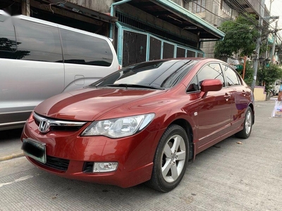 Sell 2nd Hand 2008 Honda Civic Automatic Gasoline at 59000 km in Manila