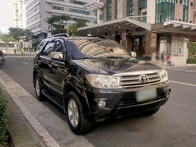 Sell Black 2010 Toyota Fortuner Automatic Gasoline