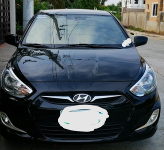 Sell Black 2011 Hyundai Accent Hatchback at Shiftable Automatic in Biñan