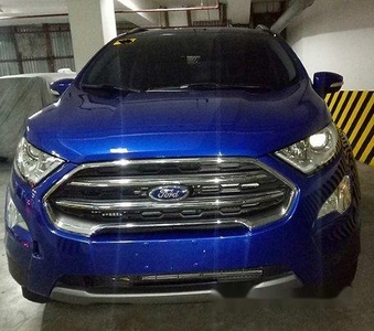Sell Blue 2019 Ford Ecosport at 2700 km