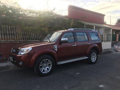 Sell Red 2014 Ford Everest at 53000 km