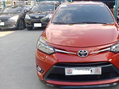 Sell Red 2016 Toyota Vios at Manual Gasoline at 18000km in Manila