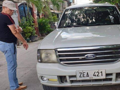 Sell White 2006 Ford Everest Automatic Diesel