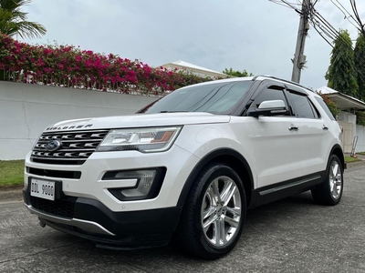 Sell White 2016 Ford Explorer in Parañaque