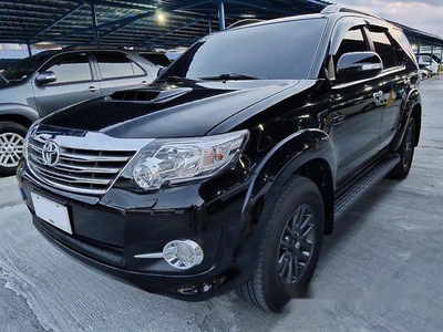 Selling Black Toyota Fortuner 2015 Automatic Diesel in Paranaque