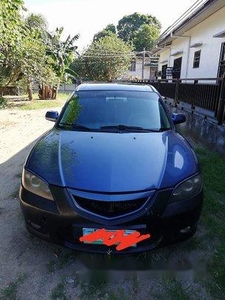 Selling Blue Mazda 3 2007 at 96603 km