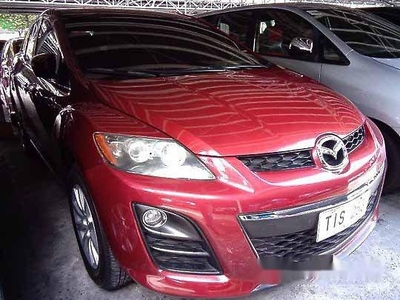 Selling Red Mazda Cx-7 2011 at 63276 km