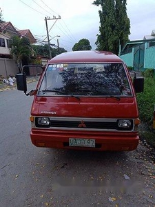 Selling Red Mitsubishi L300 1995 Manual Diesel in Parañaque