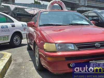 Selling Red Toyota Corolla 1995 Manual Gasoline in Parañaque