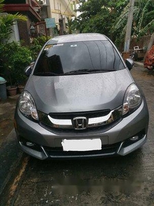 Selling Silver Honda Mobilio 2016 at 13000 km