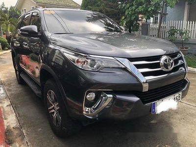 Selling Silver Toyota Fortuner 2017 at 20000 km in Pasig