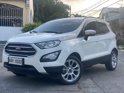 Selling White Ford Ecosport 2018 in Parañaque
