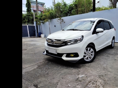 Selling White Honda Mobilio 2019 MPV at 5000 in Parañaque