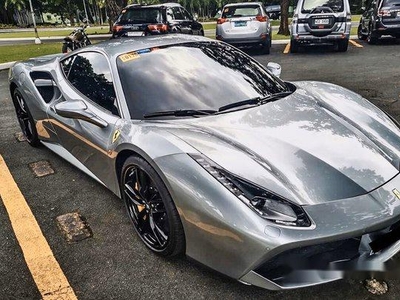 Silver Ferrari 488 2018 for sale in Manila
