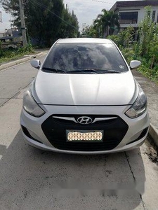 Silver Hyundai Accent 2013 at 65000 km for sale