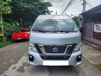 Silver Nissan Urvan 2018 for sale in Parañaque