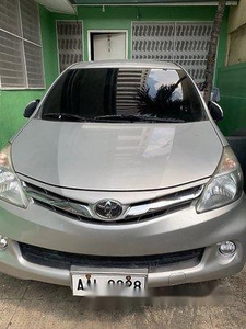 Silver Toyota Avanza 2014 Automatic Gasoline for sale