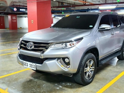 Silver Toyota Fortuner 2016 for sale in Parañaque