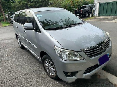 Silver Toyota Innova 2012 at 95000 km for sale