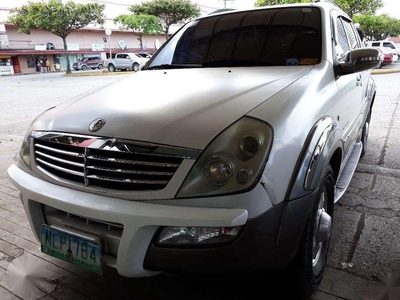 Ssangyong Rexton Rx270Xdi White SUV For Sale
