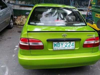 Toyota Corolla GLI 1998 Green Sedan For Sale