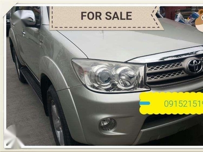 Toyota Fortuner 2010 diesel matic FOR SALE