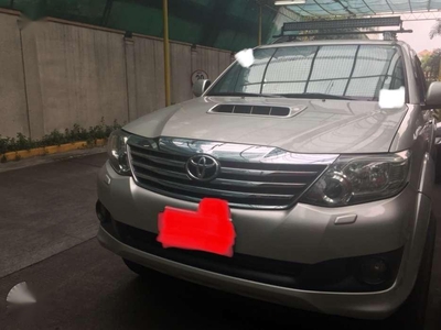 Toyota Fortuner 2012 AT Silver SUV For Sale