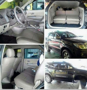 Toyota Fortuner G 4x2 2005 Leather seat cover