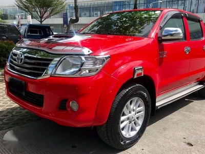 Toyota Hilux G 2013 4x4 MT Red Pickup For Sale
