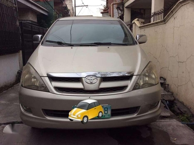 Toyota Innova G 2007 Gas AT Beige For Sale