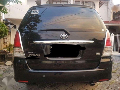 Toyota Innova G 2010 Black MT Diesel