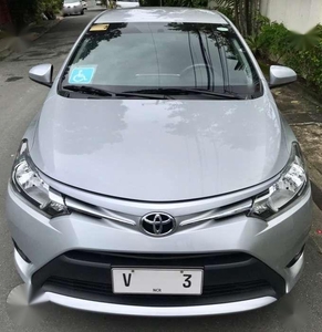 Toyota Vios 1.3E Silver AT 2017 for sale