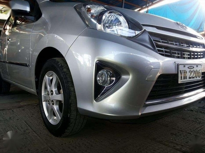 Toyota Wigo 2016 Model Silver Well Maintained For Sale