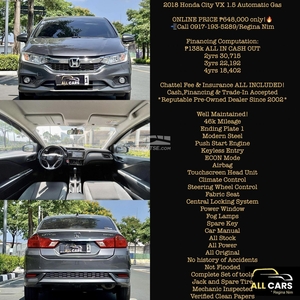 2018 Honda City 1.5 VX Navi CVT in Makati, Metro Manila