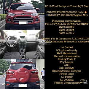 2018 Ford EcoSport 1.5 L Trend MT in Makati, Metro Manila