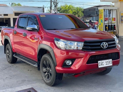 Red Toyota Hilux 2017 for sale in Balagtas
