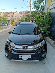Selling Black Honda BR-V 2017 SUV / MPV at Automatic at 4400 in Cavite City