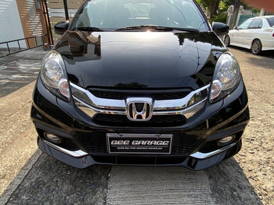 Selling Black Honda Mobilio 2015 in Quezon