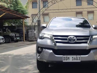 Selling Silver Toyota Fortuner 2016 in Cainta