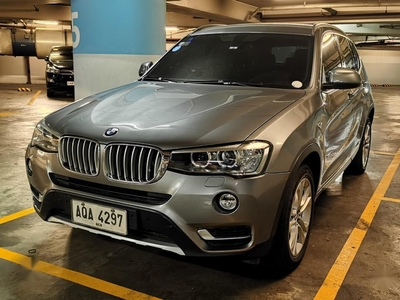 Silver BMW X3 2015 for sale in Automatic