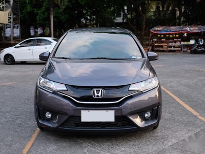 Silver Honda Jazz 2015 for sale in Quezon