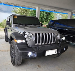 Silver Jeep Wrangler 2019 for sale in Automatic