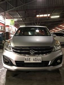 Silver Suzuki Ertiga 2017 for sale in Quezon City
